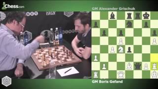 Boris Gelfand vs Alexander Grischuk: World Blitz Championship