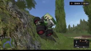 Farming Simulator 17-Fendt 939 Vario twin wheels vs Fendt Vario standard grip extreme test