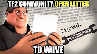 TF2 COMMUNITY SENDS AN OPEN LETTER TO VALVE