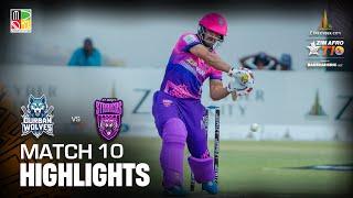 Match 10 Highlights I Day 4 I NYS Lagos vs Durban Wolves | Zim Afro T10 Season 2 I 2024