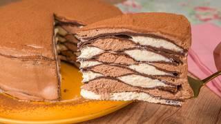 BOLO CREPE DE CHOCOLATE COM MOUSSE DE CHOCOLATE BRANCO E MEIO AMARGO | Cook'n Enjoy 1443