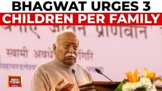 RSS Chief Mohan Bhagwat Reignites Population Debate, Opposition Split | India Today