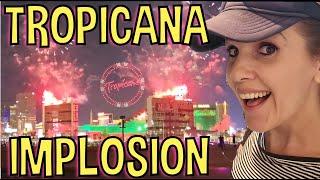 Watching the Tropicana Implosion From the Last Cheap Motel on the Vegas Strip (Which is a Total Gem)