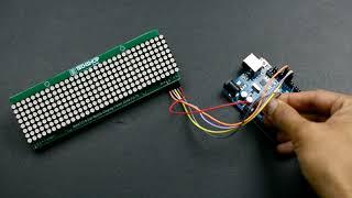 Tutorial by TECHSHOPBD: Moving Message Display with Arduino