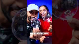 Tiktok Viral Nano Glue Bubbles #shorts #inspecthackz #experiment