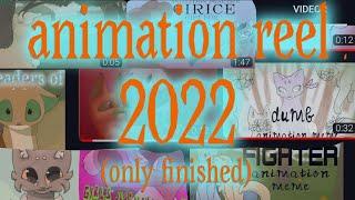 animation reel in order 2022 (flipaclip only finished)