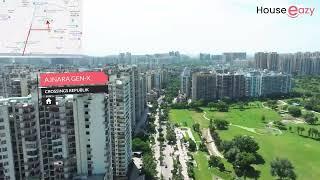 Locality | Crossing Republik | Drone Video | HouseEazy #dronevideo #ghaziabad #proptech #crossing