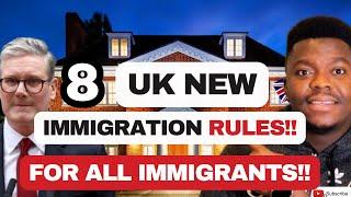 NEW UK IMMIGRATION RULES FOR ALL IMMIGRANTS! | UK IMMIGRATION VISAs AND IMMIGRATION POLICIES!