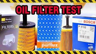 Bosch vs Purflux vs Starline - Oil Filter Comparison