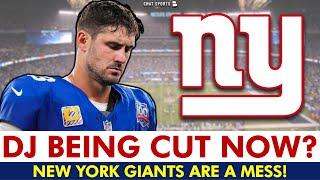  Giants CUTTING Daniel Jones RIGHT NOW? + Drew Lock SOUNDS OFF | NY Giants News