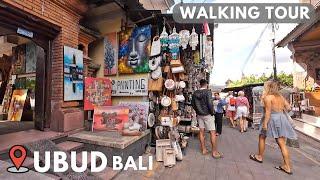 Walking Tour UBUD Bali Indonesia Morning Situation and Activities Bali Today 2024 