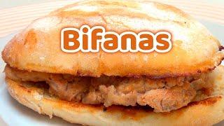 SÁNDWICH DE BIFANAS RÁPIDO Y FÁCIL | RECETA PORTUGUESA | PASO A PASO