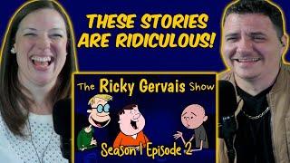 FIRST TIME WATCHING! The Ricky Gervais Show - Knob at Night S1 E2 (REACTION)