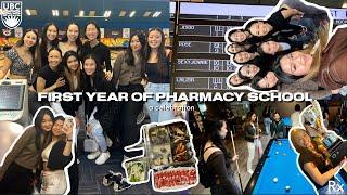 officially finished first year of pharmacy school!