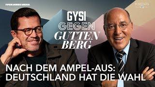 Nach dem Ampel-Aus: Deutschland hat die Wahl | Gysi Gegen Guttenberg