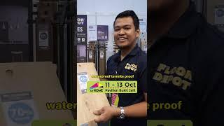 Floor-Depot-Flooring-specialist-at-myhome-renovation-fair-bukit-jalil #flooring #pavilionbukitjalil