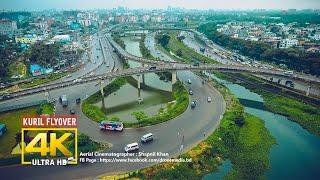 Kuril Flyover Dhaka Bird Eye View I Drone Media Bangladesh