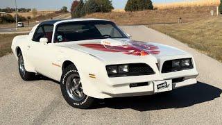 FOR SALE: 1978 Trans AM, W72 TA 6.6 - 4 Speed, AC, Hurst T-Tops - 64k Miles Stock #2027