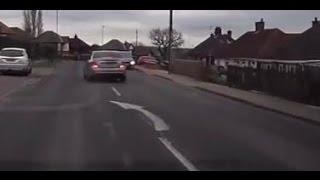 Dangerous Overtake By Merc Driver On Dash Cam - Pinxton, Notts