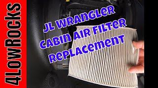 Jeep Wrangler JL Cabin Air Filter Replacement