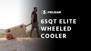 Pelican 65QT Elite Wheeled Cooler | Cool for All Terrain