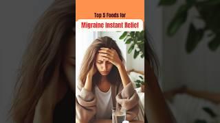 Top 5 Foods for Migraine Relief#migraine# peppermint tea#shorts