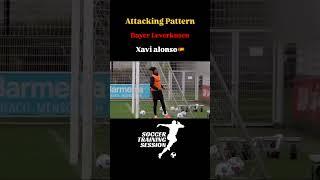 바이엘 레버쿠젠/샤비알론소 - 공격패턴 Bayer Laverkusen/Xavi alonso - Attacking pattern #footballtraining #축구훈련