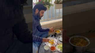 My Daily Routine | Balcony Me Lunch Kiya  | Mini Vlog | #shorts #lunch #housewife #arshisaifi