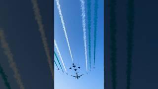 Air show at khobar ||saudi national day #shorts #youtubeshorts