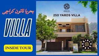 Inside Tour 250 Sq Yds Villa || Bahrialogy By Ghumro
