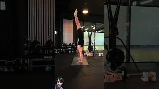 Try this Handstand challenge  #handstandpushup #challenge