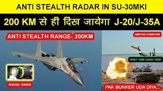 Super Sukhoi Ka Asli Power- Su-30MKI Banega Stealth Jet Hunter ,LOC Par Tank Attack ,Abhyas-Kamikaze