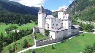 Flug der Drohne - Burg Mauterndorf - 2015