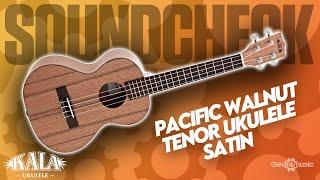 SOUNDCHECK Kala KA-PWT Pacific Walnut Tenor Ukulele, Satin | Gear4music Guitars