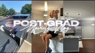 POST-GRAD MOVING VLOG |  tips for moving out after graduation