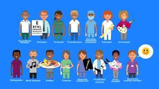 Allied Health Professional roles within the NHS