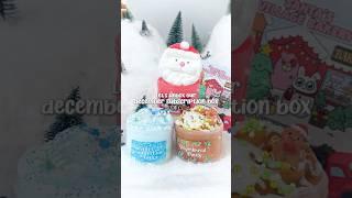 Let’s Unbox Slimes From Santa’s Village Bakery  shop the December Sub Box