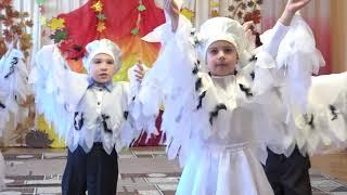 "Улетают журавли" танец в детском саду (6-7 лет)