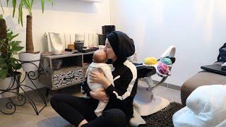 VLOG / A DAY IN MY LIFE AS A NEW MOM / يوم من حياتي كأم