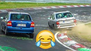 Nürburgring BEST of CARFREITAG! Crazy drivers, Funny Moments & Fails