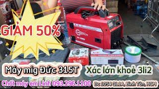 MUA NGAY CÓ HẠN GIẢM 50%MÁY HÀN MIG ĐỨC XÁC LỚN 315T ĐA NĂNG #mayhan #mayhanmig #wintech #kobe