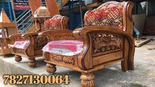 Letest wooden sofa designs pictures |wooden sofa set | teak wood sofa design @Amarjeetfurniture