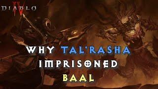 Diablo 4 Lore | Tal'Rasha's Sacrifice. Why a Soulstone Wasn't Enough to Capture Baal