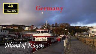 Island of Rügen in Autumn - In the places Gustow, Altefähr, Binz, Sassnitz and Glowe in 4K Ultra HD