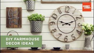 DIY Farmhouse Decor Ideas | Hobby Lobby®