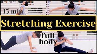 total body stretch - great for beginners [15 min] Quick & Effective WARM UP ROUTINE