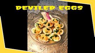 DEVILED EGGS | how to make the best Deviled eggs recipe