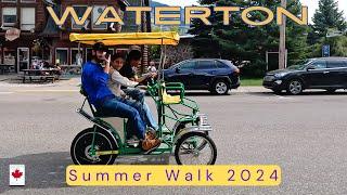 Waterton Lakes National Park: Walking thru the Downtown #waterton  #nationalpark #trendingvideo