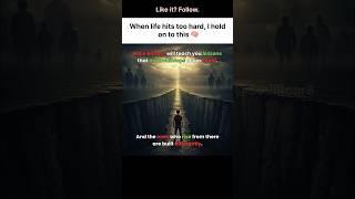 Rock Bottom Builds What the Peak Never Could | SoulRoar8 #quotes #motivation #shorts