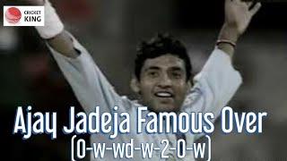 Ajay Jadeja Famous Over (0-w-wd-w-2-0-w) vs England @ Sharjah 1999